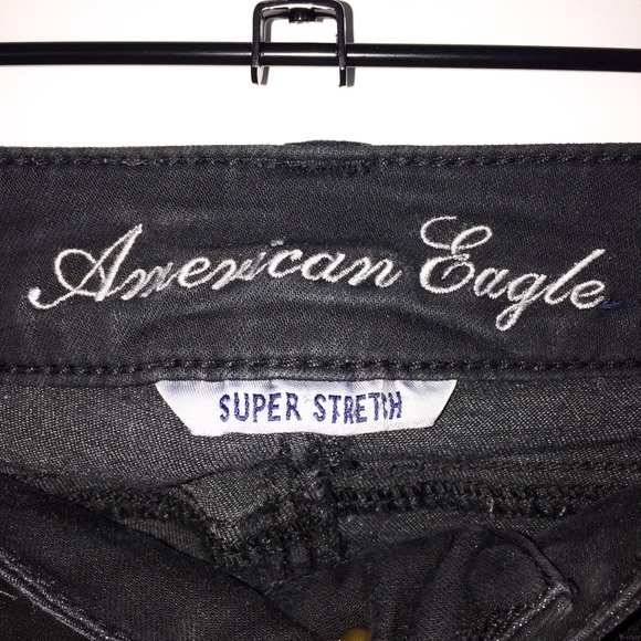 American Eagle Black Skinny Jeans - Picture 3 of 5